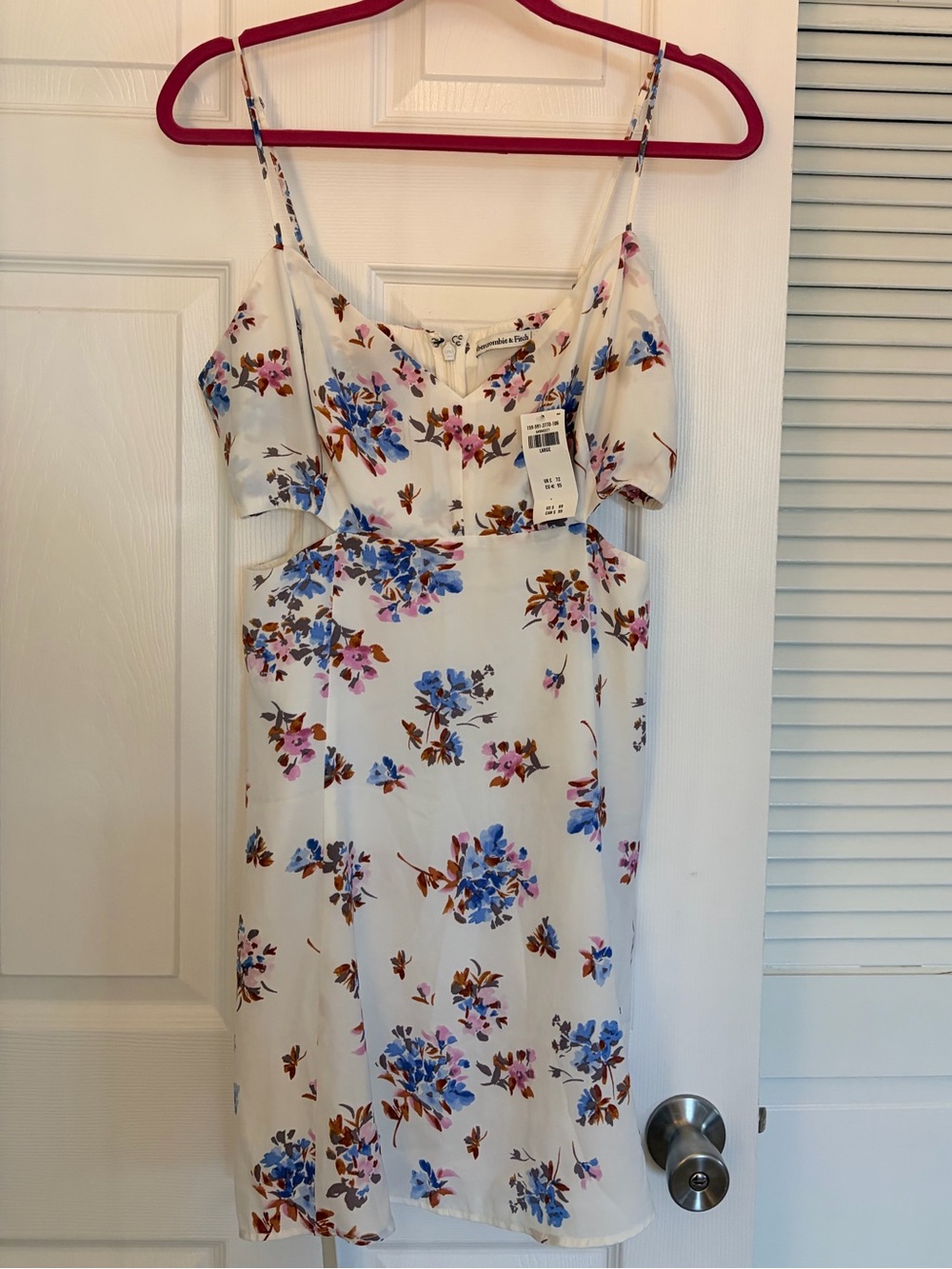 Abercrombie & Fitch White Mini Dress